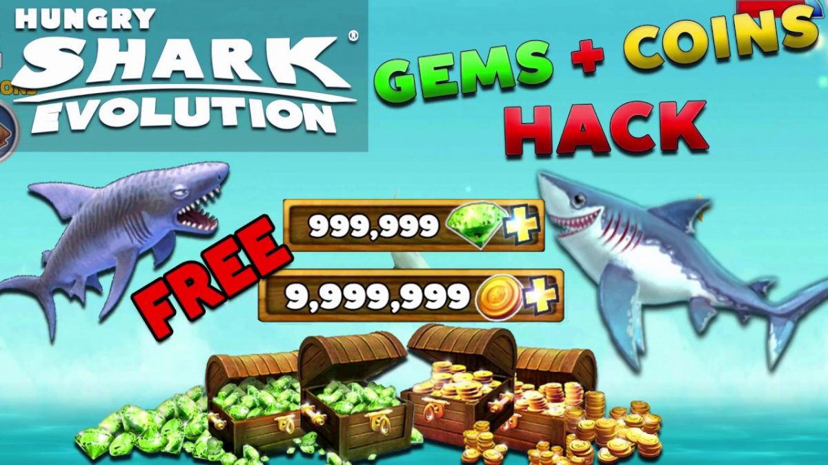 Hungry Shark Evolution Unlimited Coins And Gems Hack For Ios